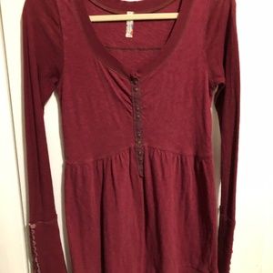 Free People Long Sleeve Tunic